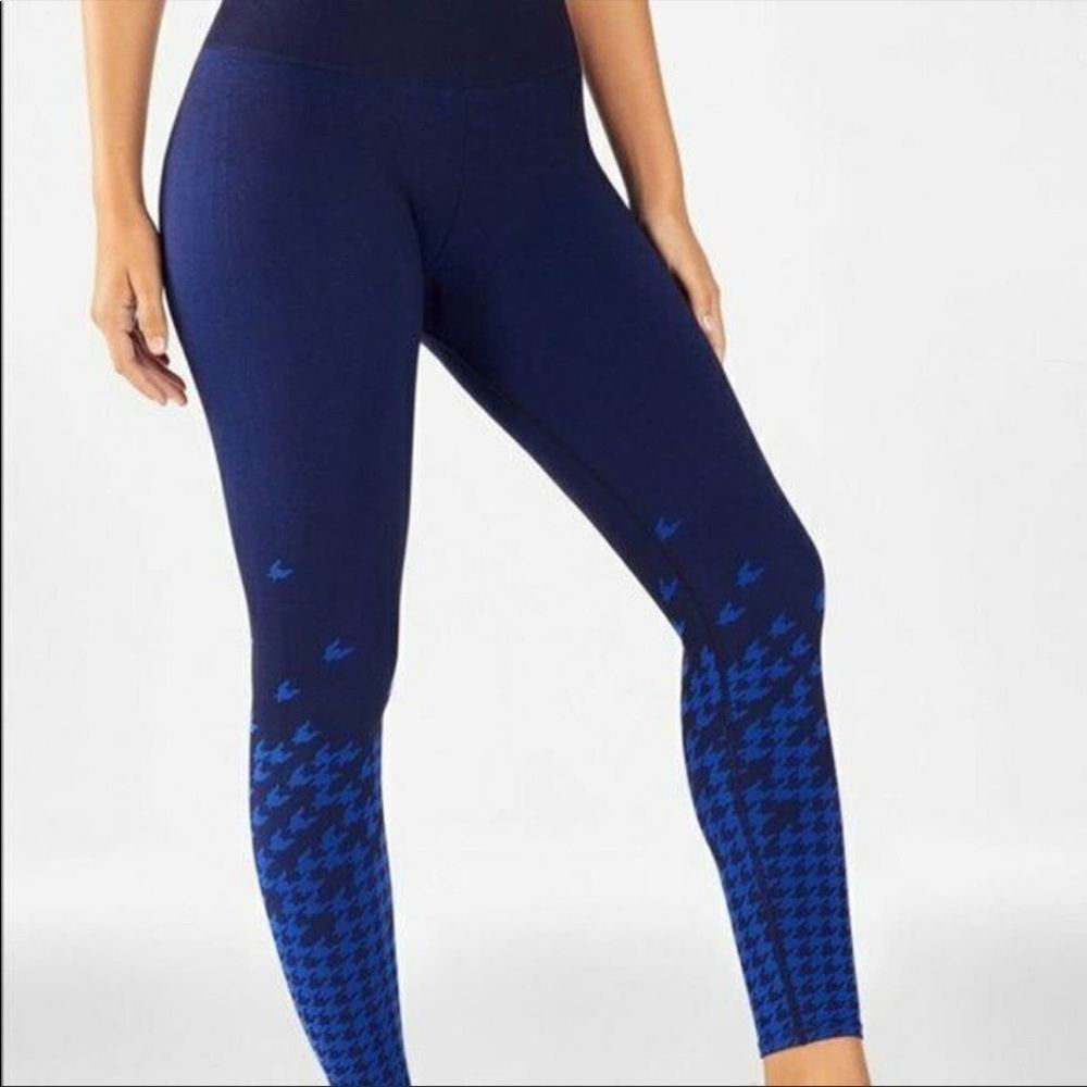 Fabletics Blue Seamless Leggings